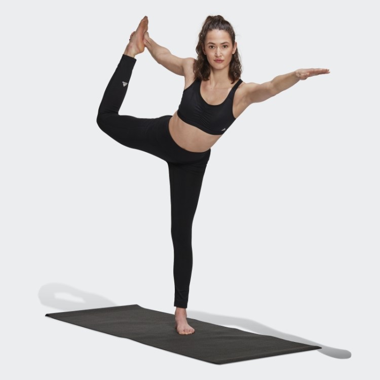 Sutiã De Sustentação Média Adidas Preto Coreessentials