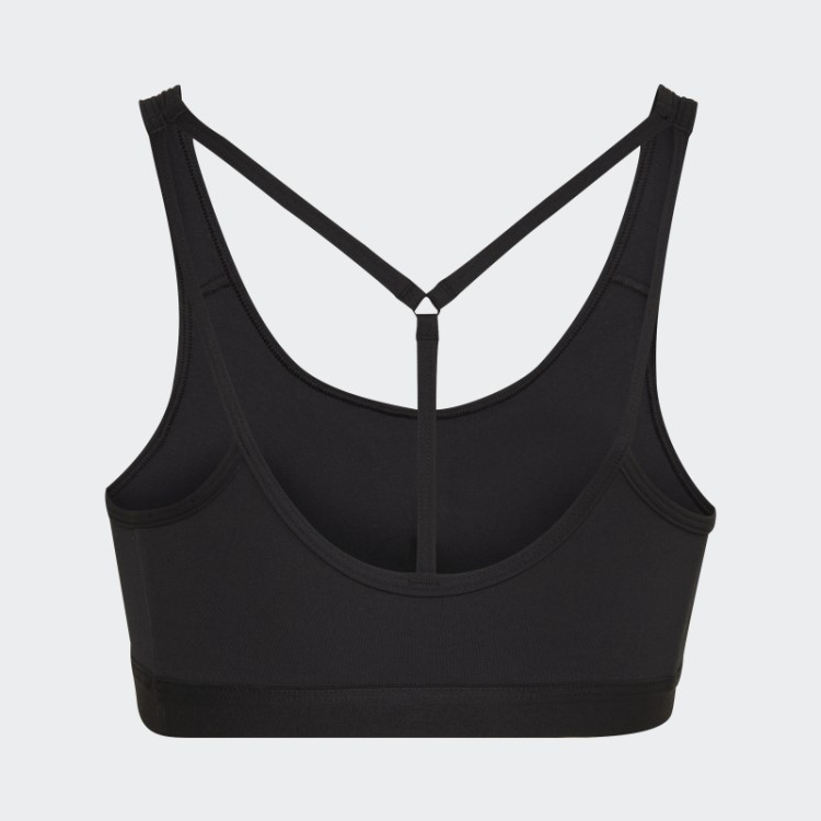 Sutiã De Sustentação Média Adidas Preto Coreessentials