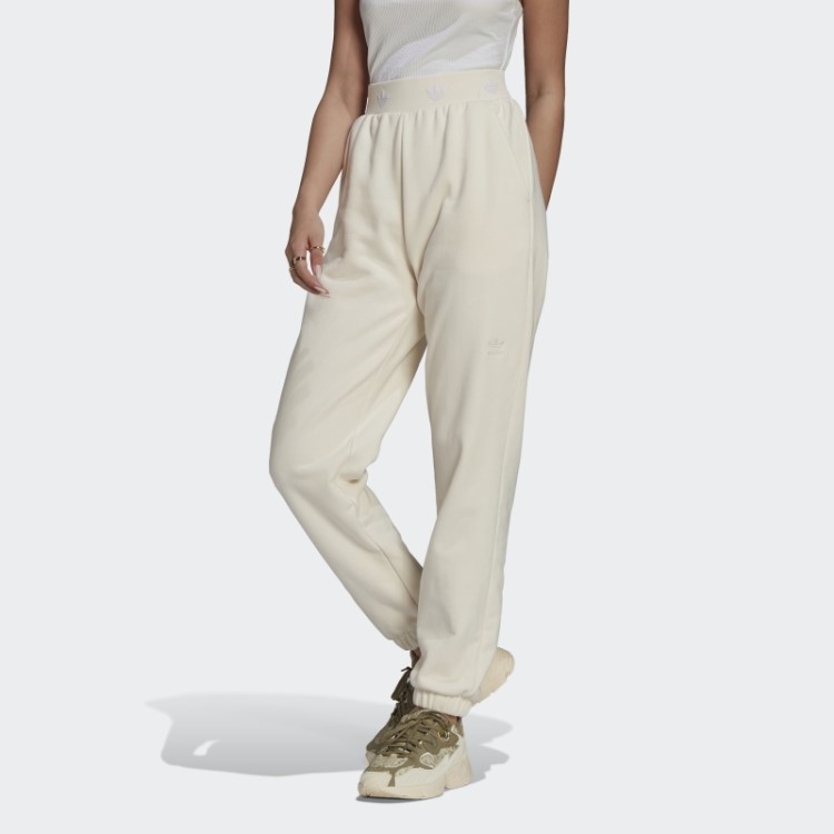 Calça Branca Adidas Com Punho