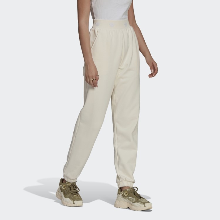 Calça Branca Adidas Com Punho
