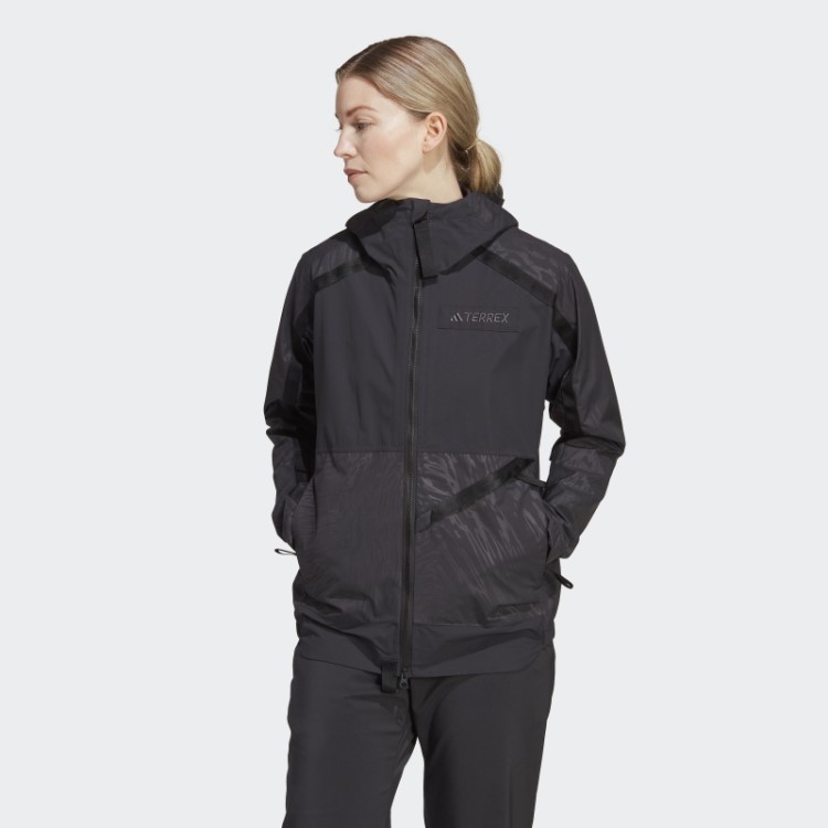 Terrex Utilitas Rain.rdy Jaqueta De Chuva De 2,5 Camadas Preta Adidas