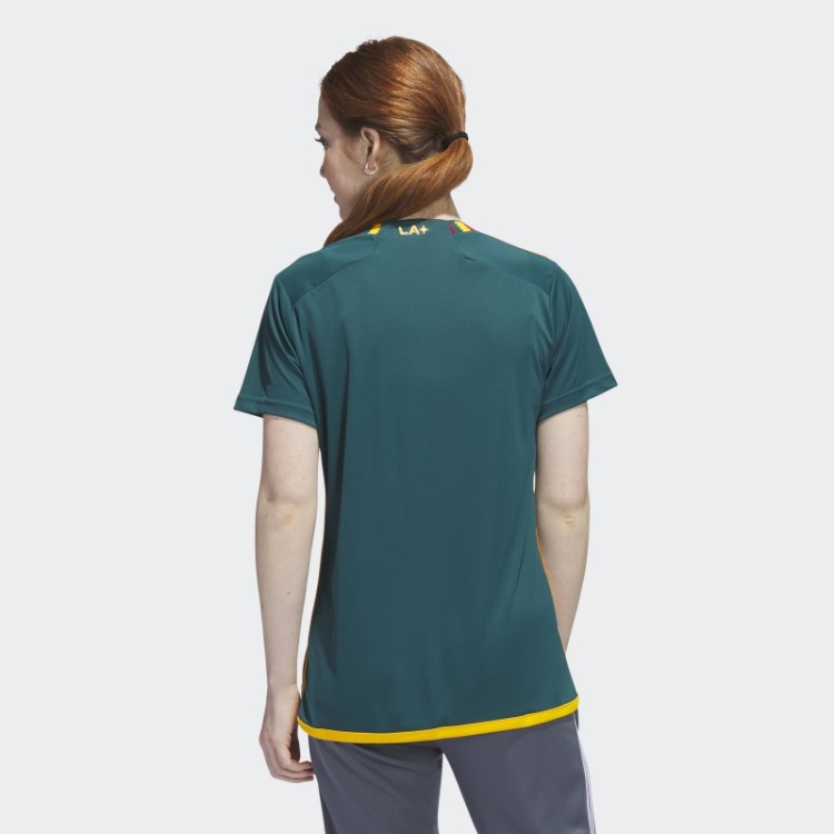 La Galaxy 23/24 Away Jersey Verde Mistério Adidas