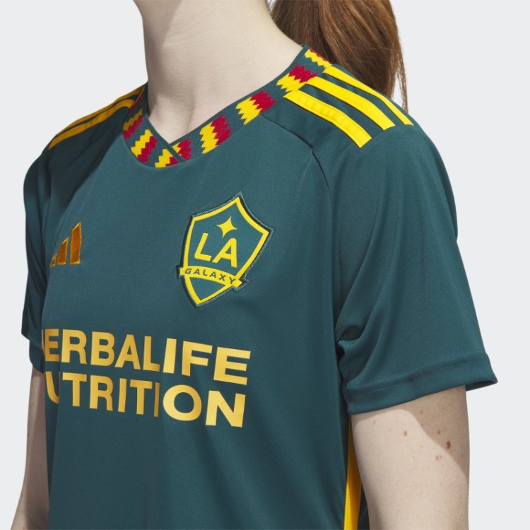 La Galaxy 23/24 Away Jersey Verde Mistério Adidas