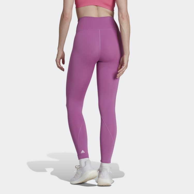 Legging Lilás Optime Training 7/8 Adidas