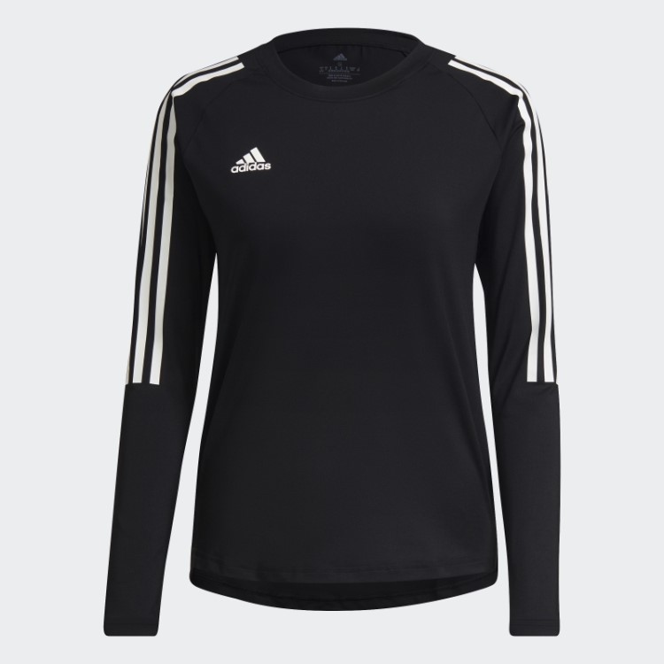 Camisa De Manga Comprida Hilo Preta Adidas