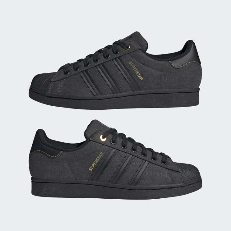 Sapatos Superstar De Carbono Adidas