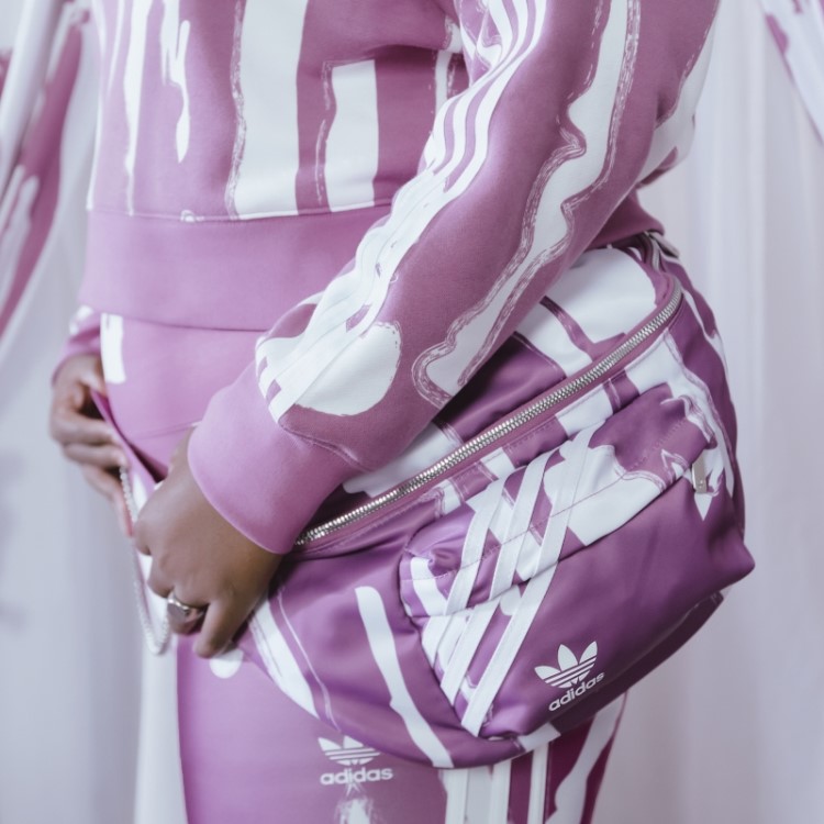 Bolsa De Cintura Multicolorida Adidas Thebe Magugu