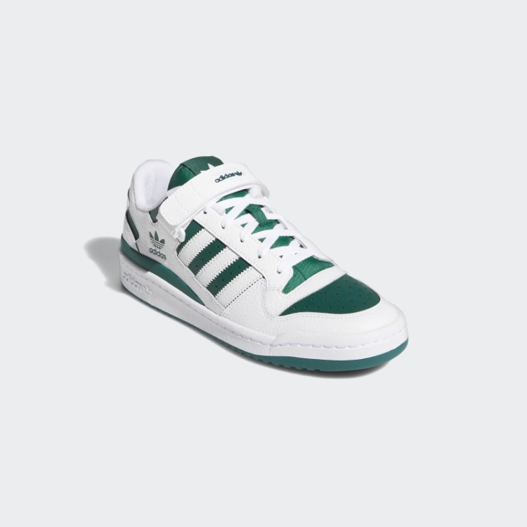 Sapato Verde Baixo Adidas Forum
