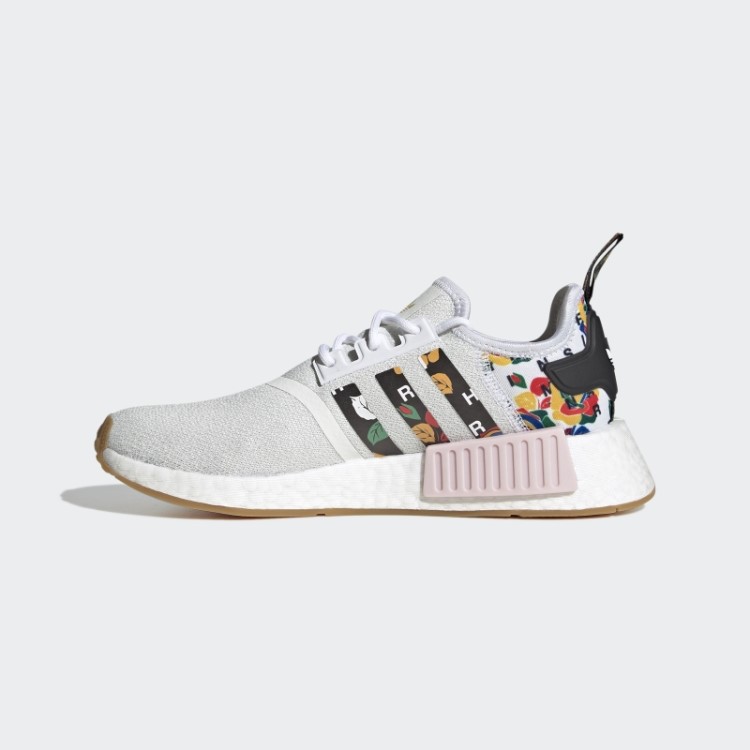 Sapatos Brancos Ricos Mnisi Nmd-r1 Adidas