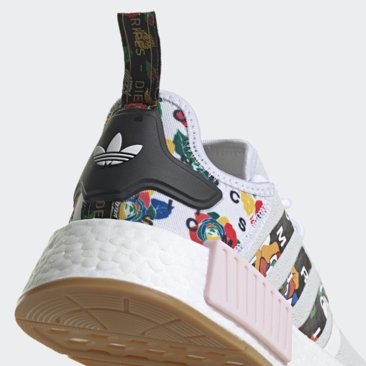 Sapatos Brancos Ricos Mnisi Nmd-r1 Adidas