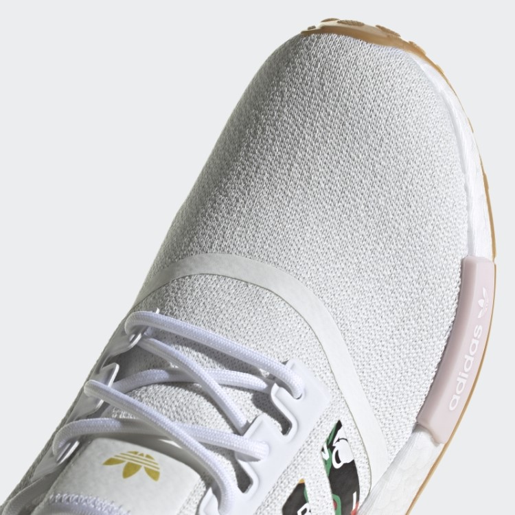 Sapatos Brancos Ricos Mnisi Nmd-r1 Adidas