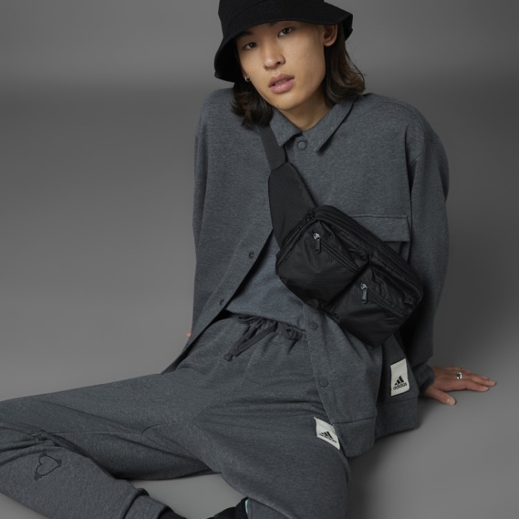 Calça Jogger Dia Dos Namorados Cinza Escuro Urze Adidas