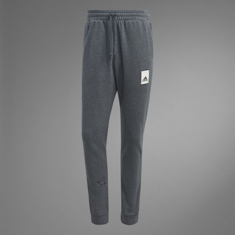 Calça Jogger Dia Dos Namorados Cinza Escuro Urze Adidas