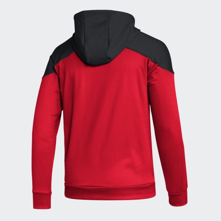 Moletom Com Capuz Vermelho Adidas Blackhawks