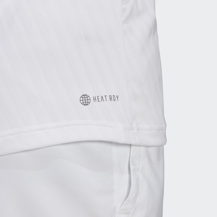 T-shirt Branca Elegante De Tênis Freelift Adidas