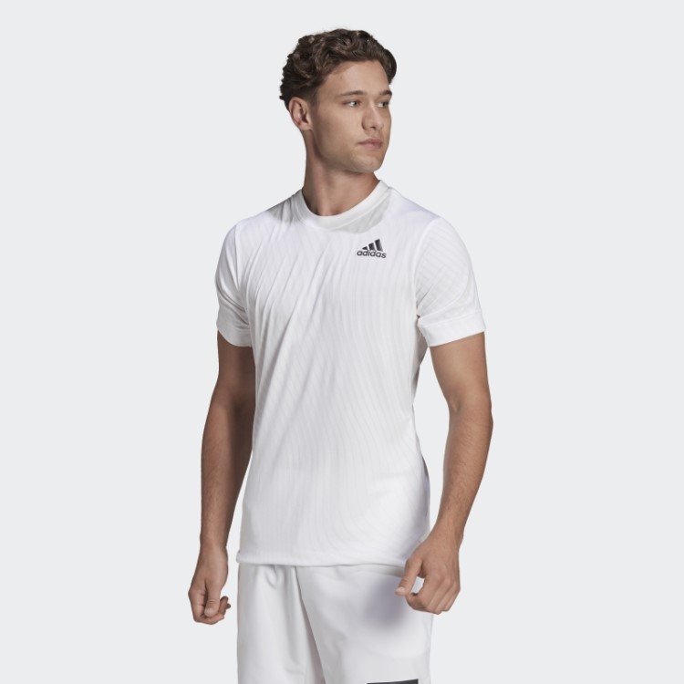 Camiseta De Tênis Freelift Branca Adidas