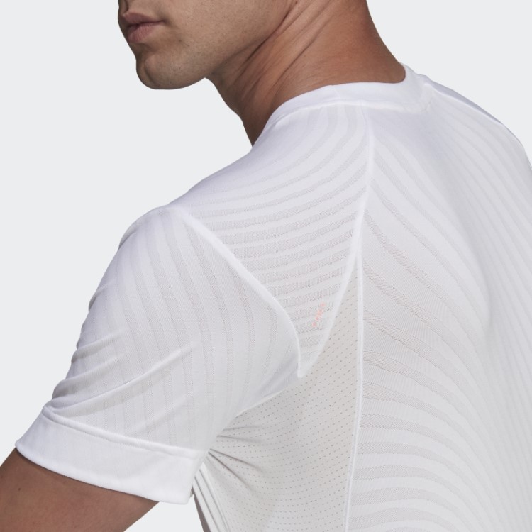 Camiseta De Tênis Freelift Branca Adidas