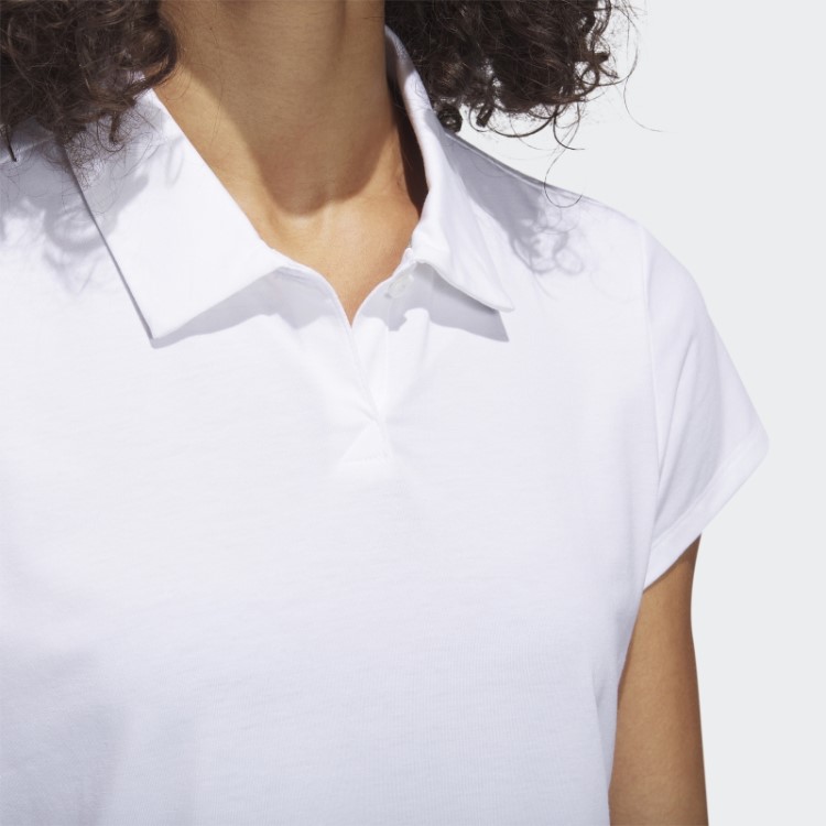 Adidas Camisa Polo Branca Melange Go-to Urze
