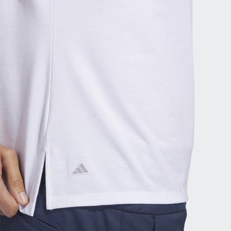 Adidas Camisa Polo Branca Melange Go-to Urze