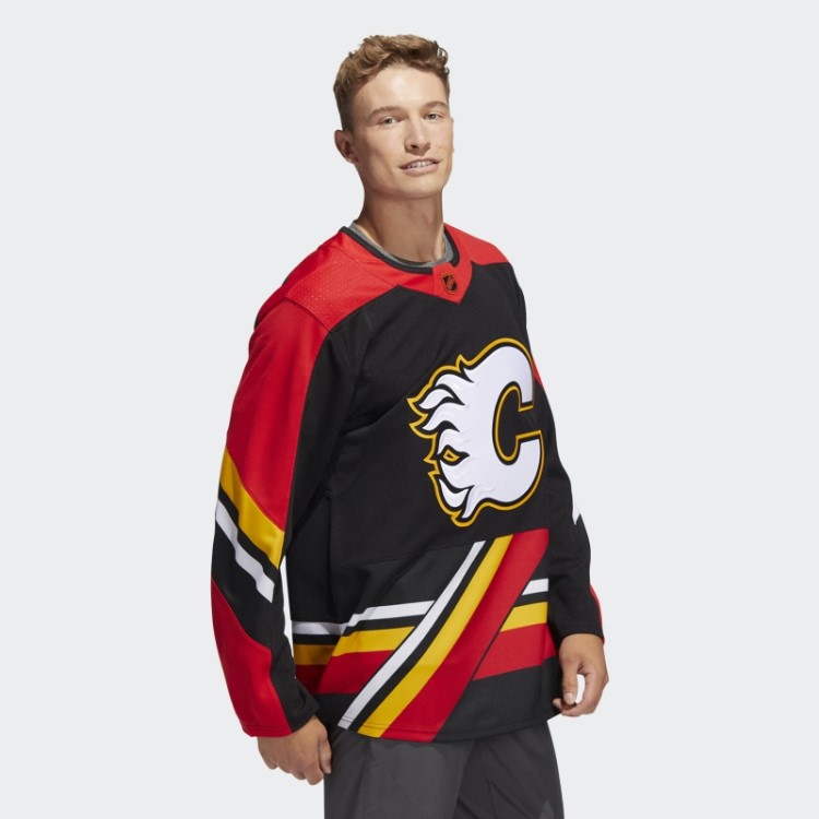 Camisa Retrô Flames Autêntica Com Marca Da Palavra Adidas Preta