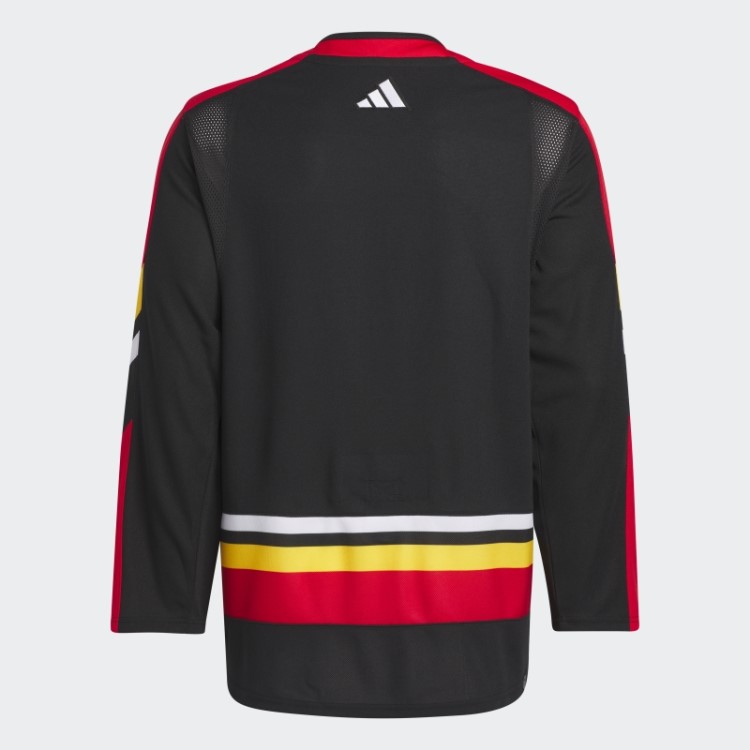 Camisa Retrô Flames Autêntica Com Marca Da Palavra Adidas Preta