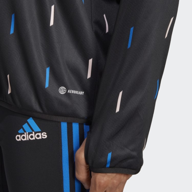 Top Preto Adidas Manchester United Pré-jogo