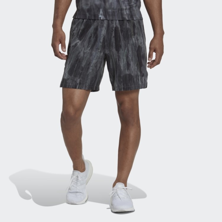 Bermuda Adidas Workout Spray Dye Preta