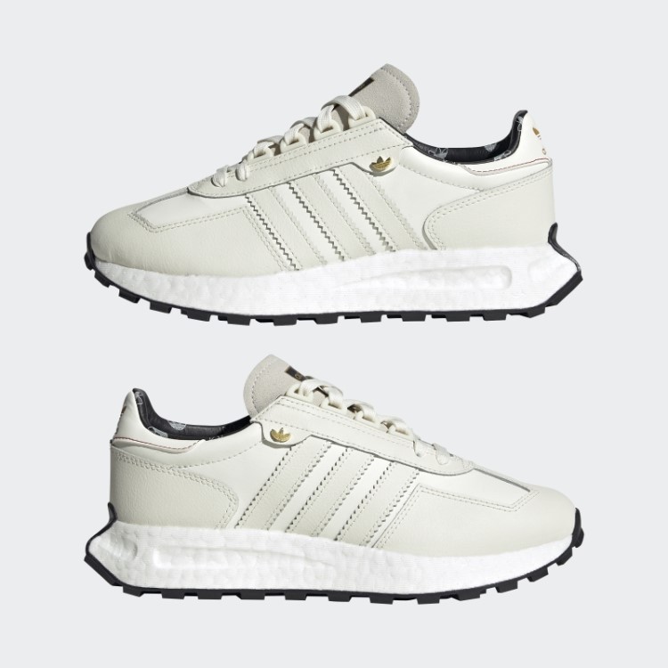 Tênis Adidas Retropy E5 Dourado Metálico