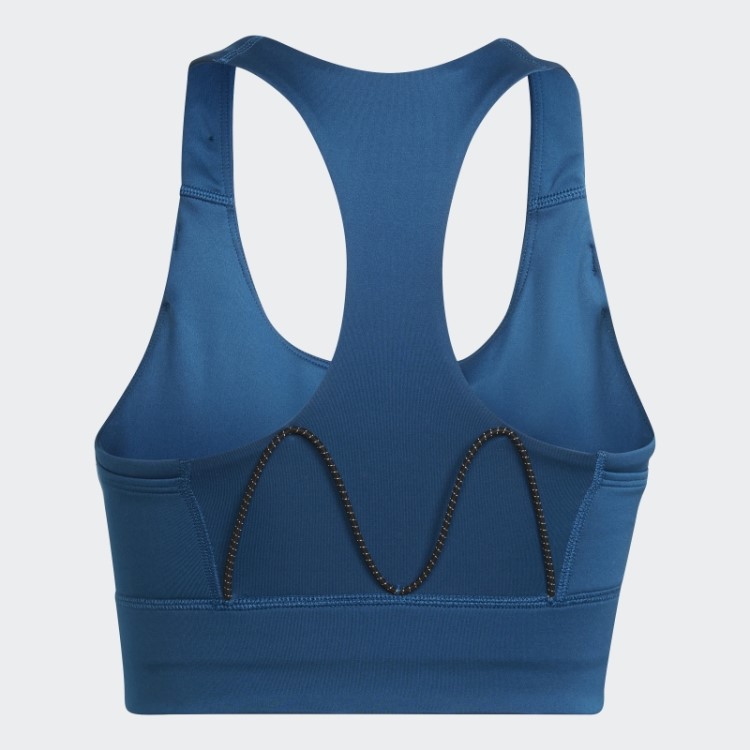 Sutiã De Bolso De Suporte Médio Adidas Marinho