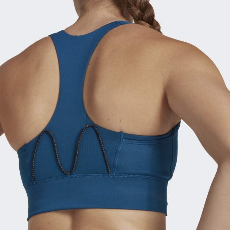 Sutiã De Bolso De Suporte Médio Adidas Marinho
