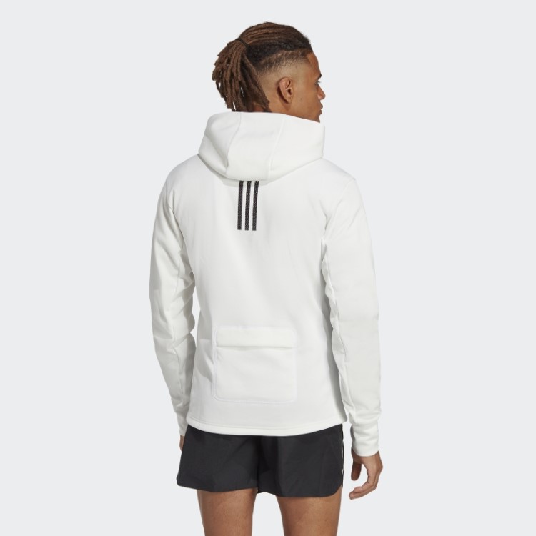 Adidas Made To Be Remade Moletom Aeroready Running Branco