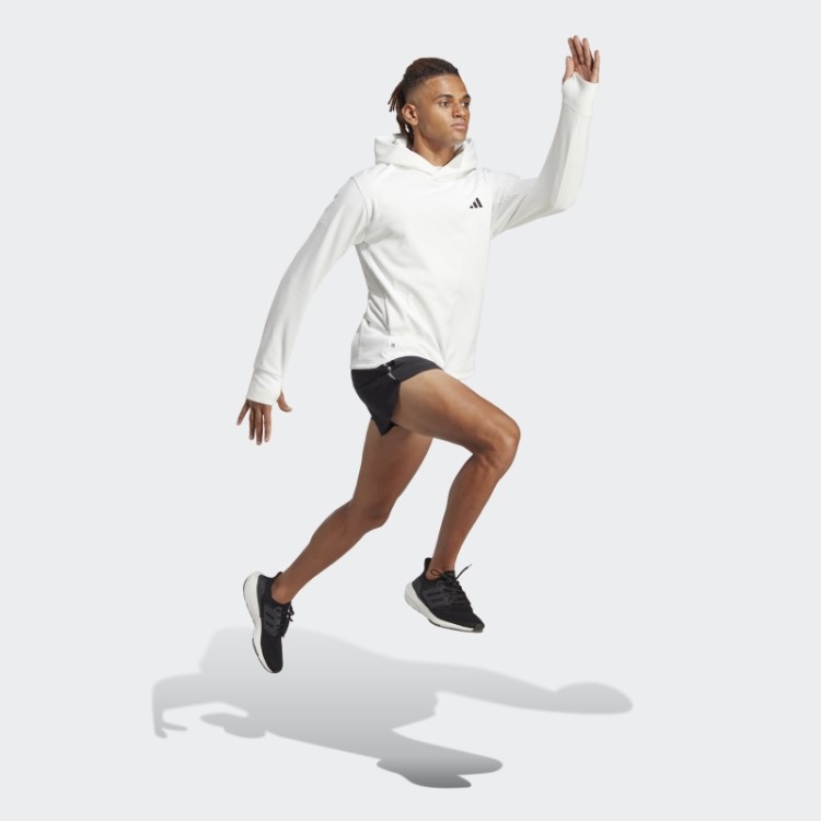 Adidas Made To Be Remade Moletom Aeroready Running Branco