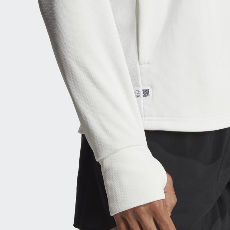 Adidas Made To Be Remade Moletom Aeroready Running Branco