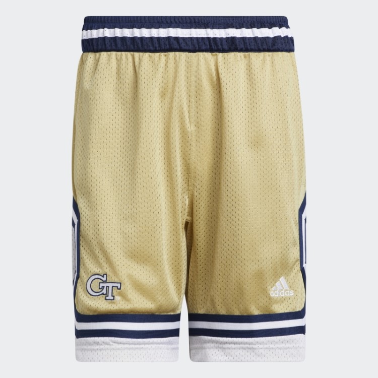 Adidas Jaquetas Amarelas Shorts Swingman Areia
