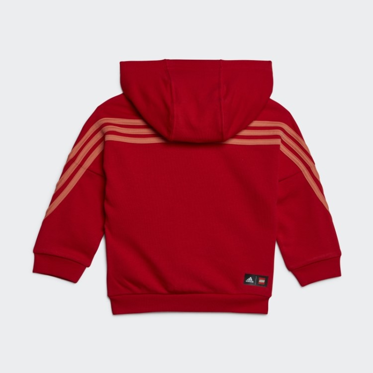 Adidas X Classic Lego Jaqueta E Calça Conjunto Fashion Red