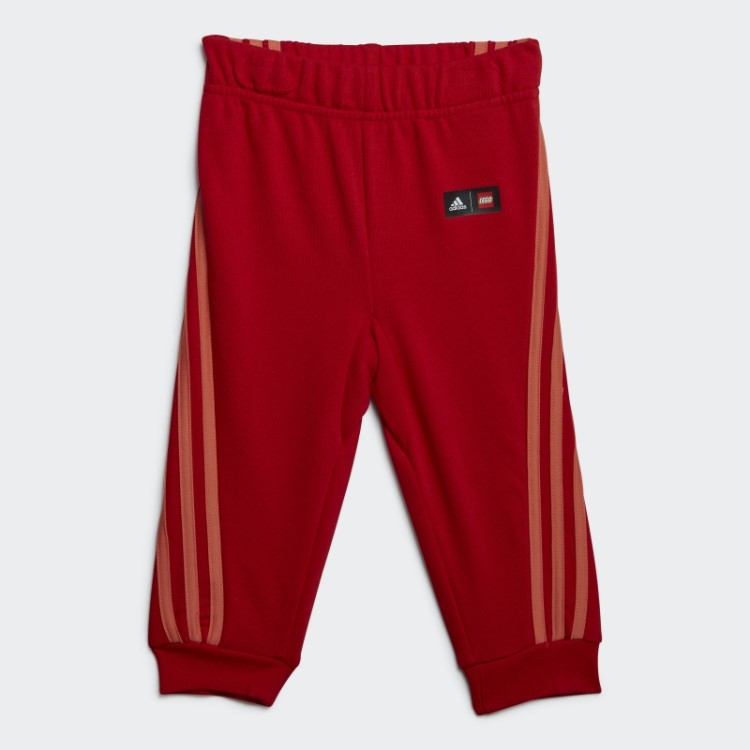 Adidas X Classic Lego Jaqueta E Calça Conjunto Fashion Red