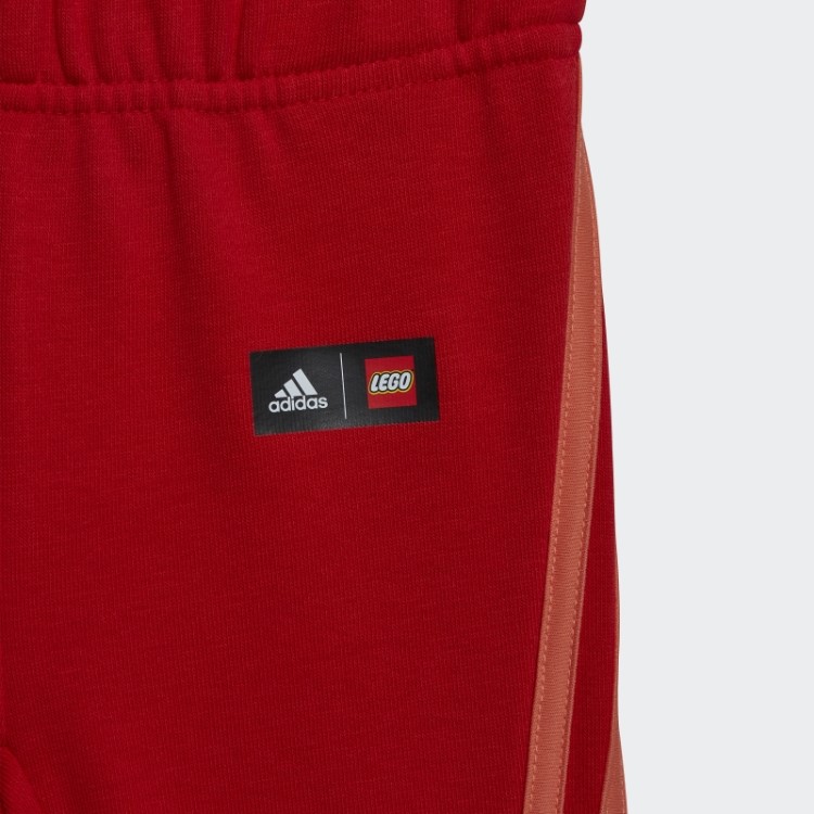 Adidas X Classic Lego Jaqueta E Calça Conjunto Fashion Red