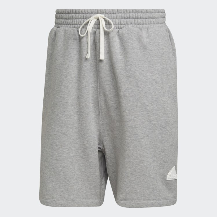 Shorts De Lã Cinza Médio Adidas