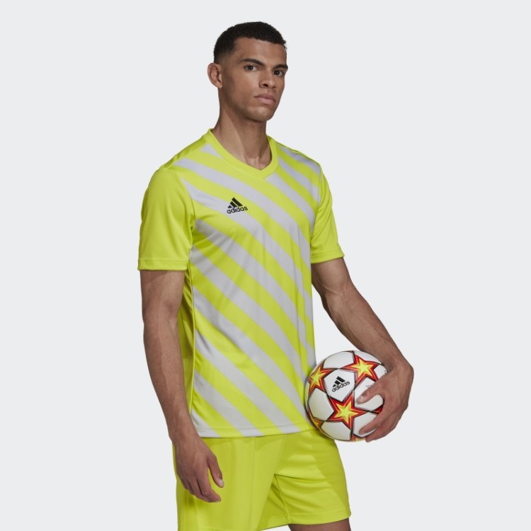 Entrada 22 Camisa Gráfica Sol Amarelo Adidas