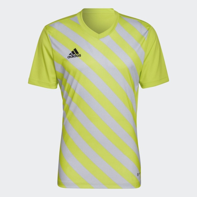 Entrada 22 Camisa Gráfica Sol Amarelo Adidas