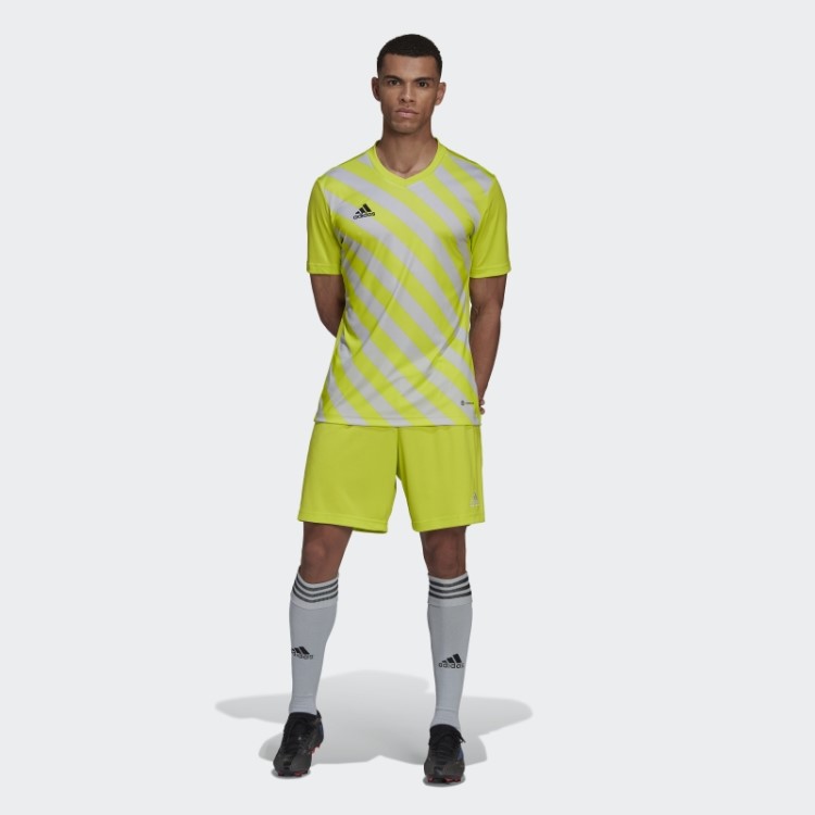 Entrada 22 Camisa Gráfica Sol Amarelo Adidas
