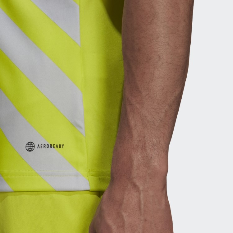 Entrada 22 Camisa Gráfica Sol Amarelo Adidas