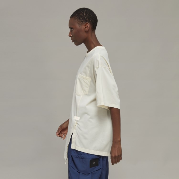Camiseta De Manga Curta Solta Premium Adidas Y-3