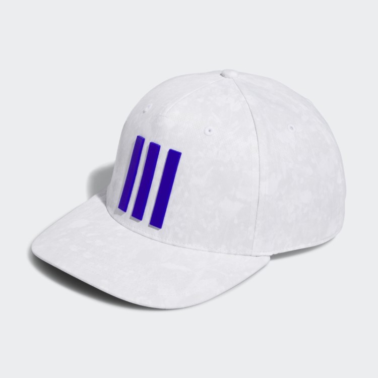 Boné Tour Estampado Com As Três Listras Branco Adidas