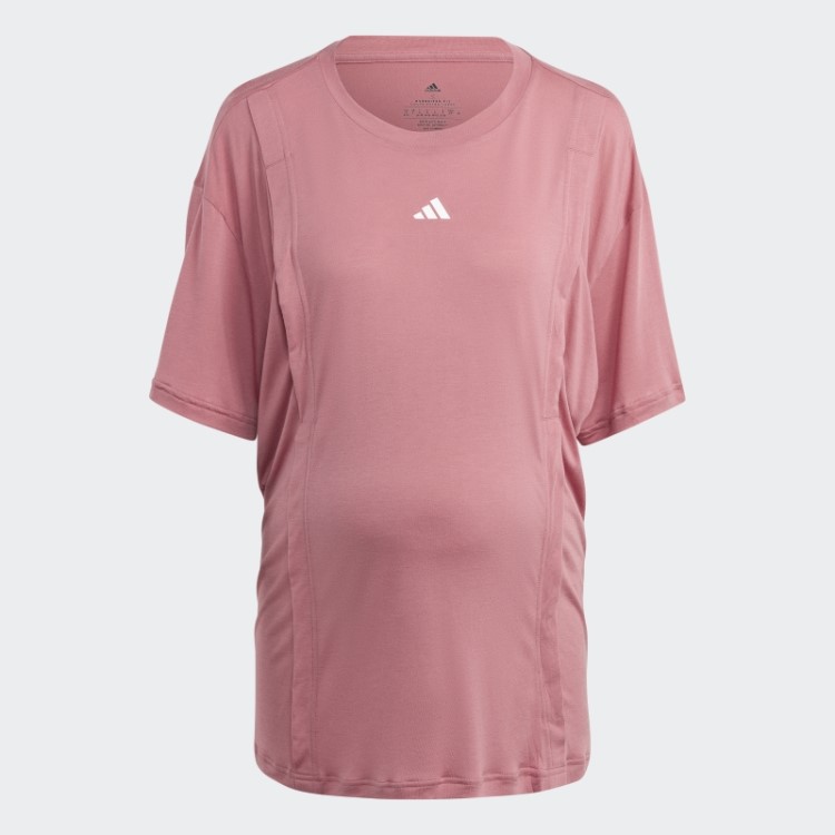 Camiseta Rosa Aeroready Train Essentials Para Amamentação (maternidade) Adidas