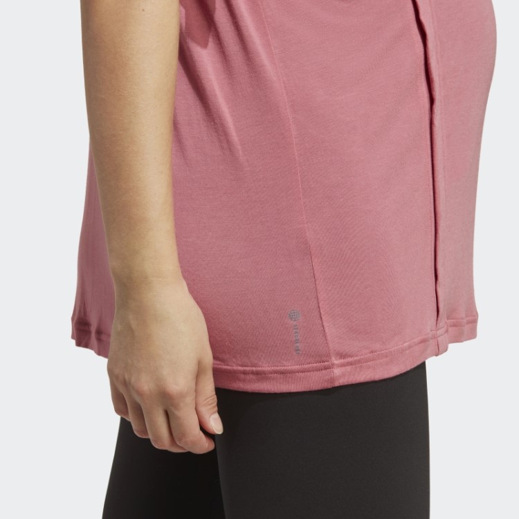 Camiseta Rosa Aeroready Train Essentials Para Amamentação (maternidade) Adidas
