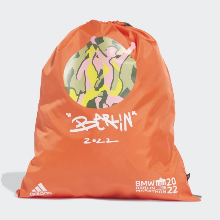 Adidas Berlin Marathon 2022 Saco De Ginástica Laranja