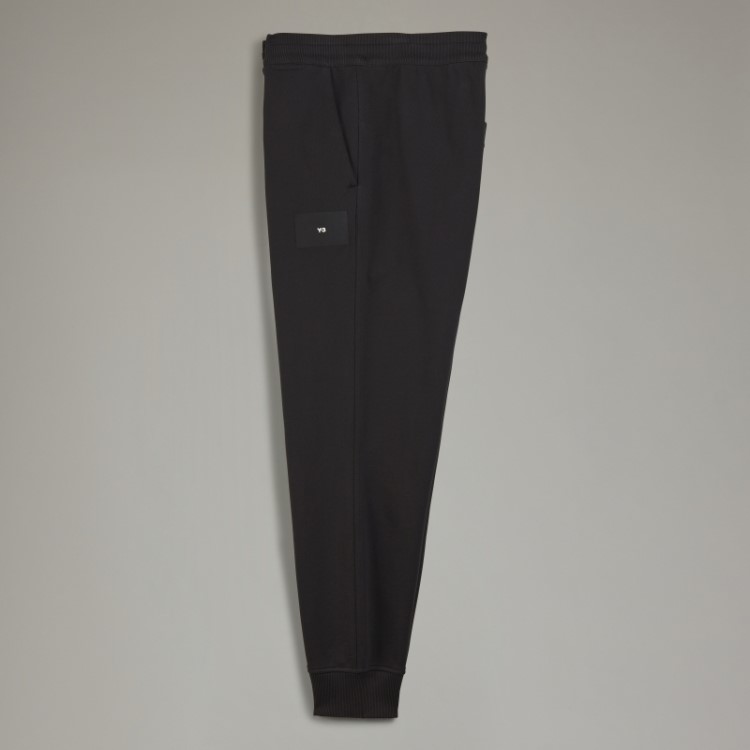 Adidas Y-3 Jogger De Algodão Orgânico Felpudo Com Punho