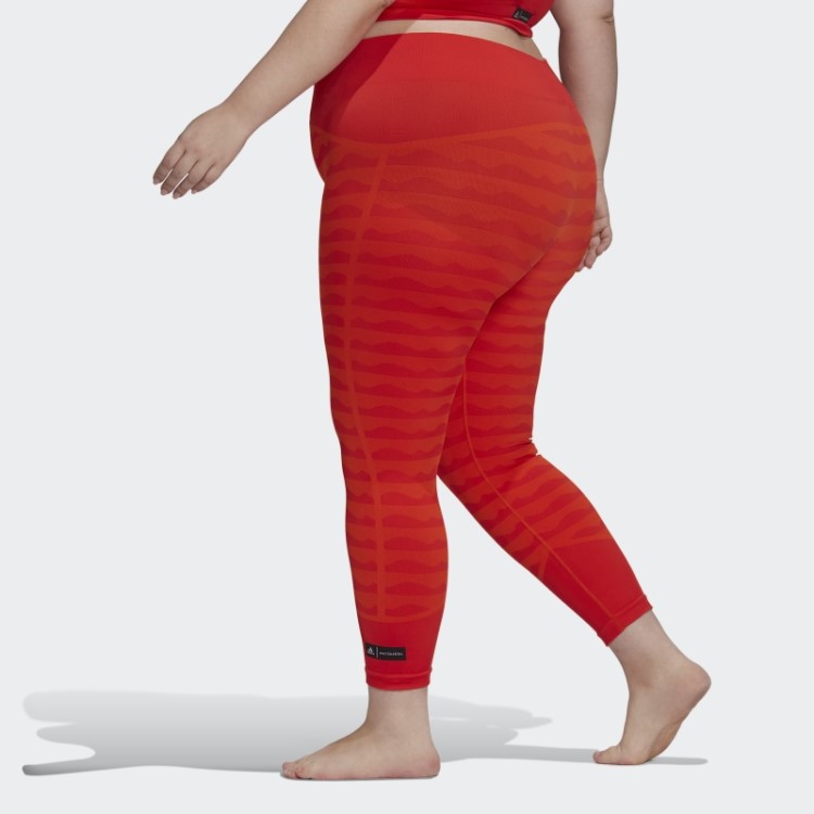 Leggings Adidas Marimekko Aeroknit 7/8 (tamanho Grande) Laranja