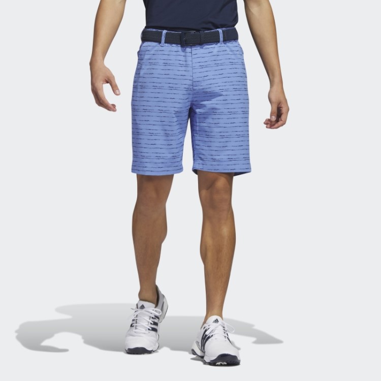 Calção De Golfe Texturizado De 9 Polegadas Adidas Azul